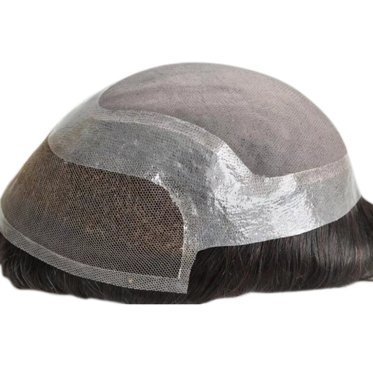 High quality realistic toupee of today cost SJ00166